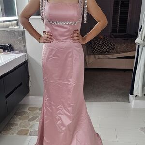 Chic Pink Maxi Dress